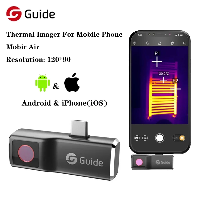 Infiray P2 Pro Macro Lens - Guide Mobir Air Thermal Imaging Camera