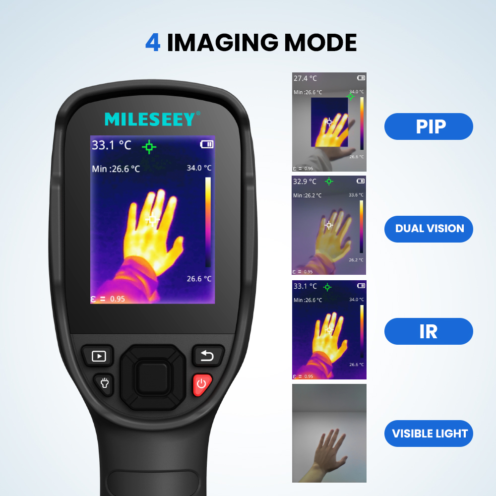 Mileseey High Precesion Therma - Nf 521 Thermal Imaging Camera ulasan dan harga