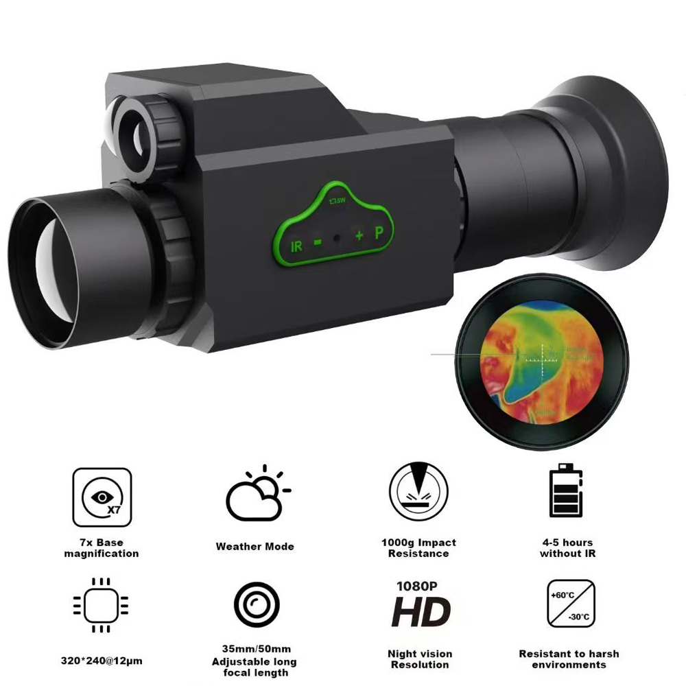 MV265 Pro Head Mounted Monocul - Hunting Thermal Imaging Scope ulasan dan harga